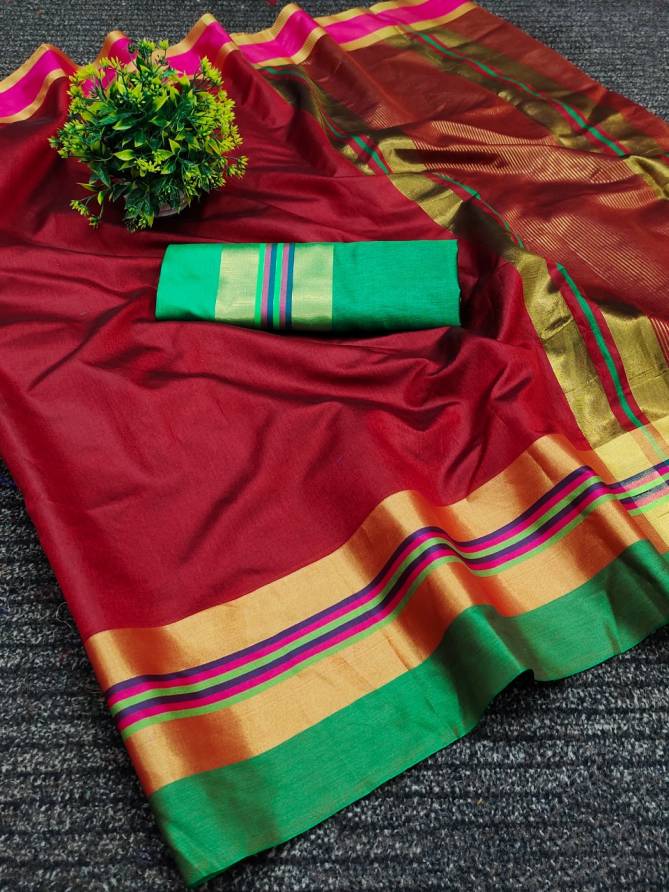 Jackpot 01 Fancy Designer Ethnic Wear Soft Silk Saree Collection